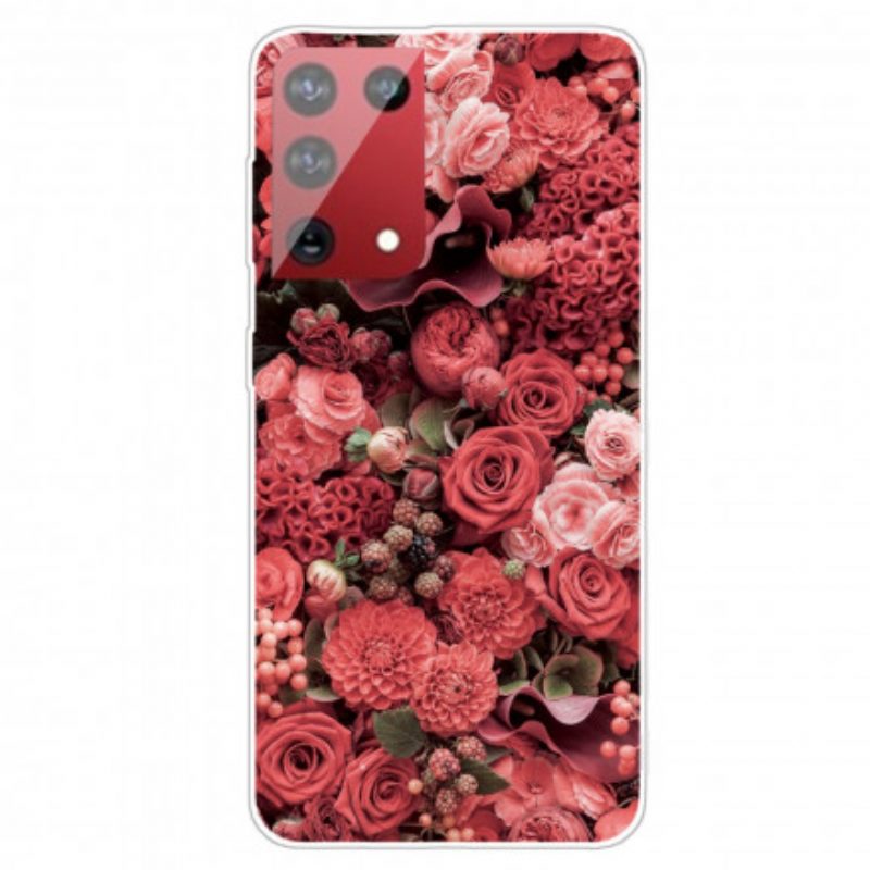 Cover Samsung Galaxy S21 Ultra 5G Fiori Intensi