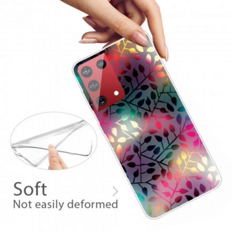 Cover Samsung Galaxy S21 Ultra 5G Foglie