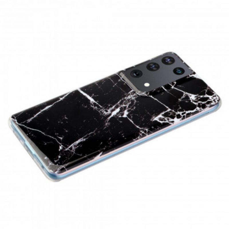 Cover Samsung Galaxy S21 Ultra 5G Marmo Classico