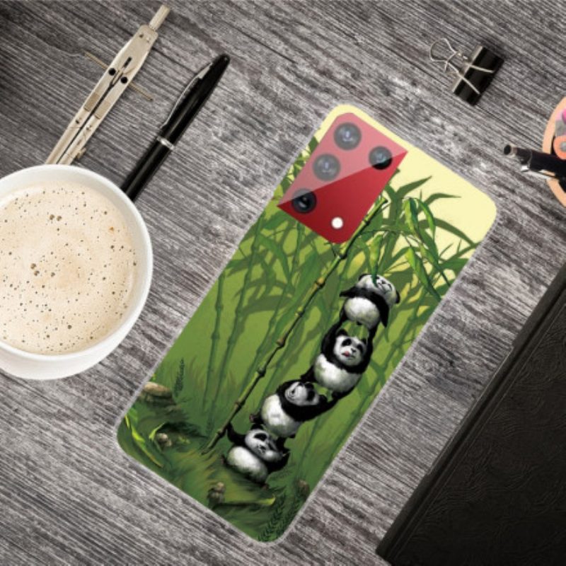 Cover Samsung Galaxy S21 Ultra 5G Mazzo Di Panda