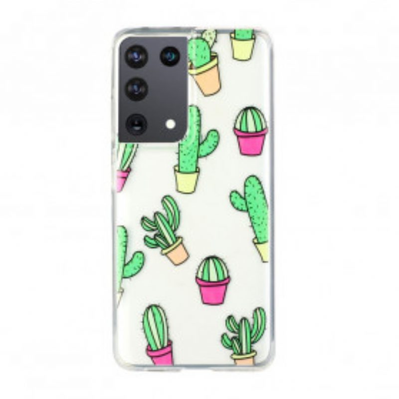 Cover Samsung Galaxy S21 Ultra 5G Mini Cactus