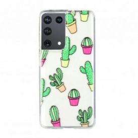 Cover Samsung Galaxy S21 Ultra 5G Mini Cactus