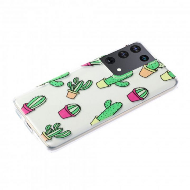 Cover Samsung Galaxy S21 Ultra 5G Mini Cactus