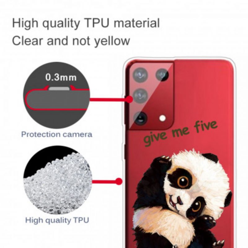 Cover Samsung Galaxy S21 Ultra 5G Panda Dammi Cinque