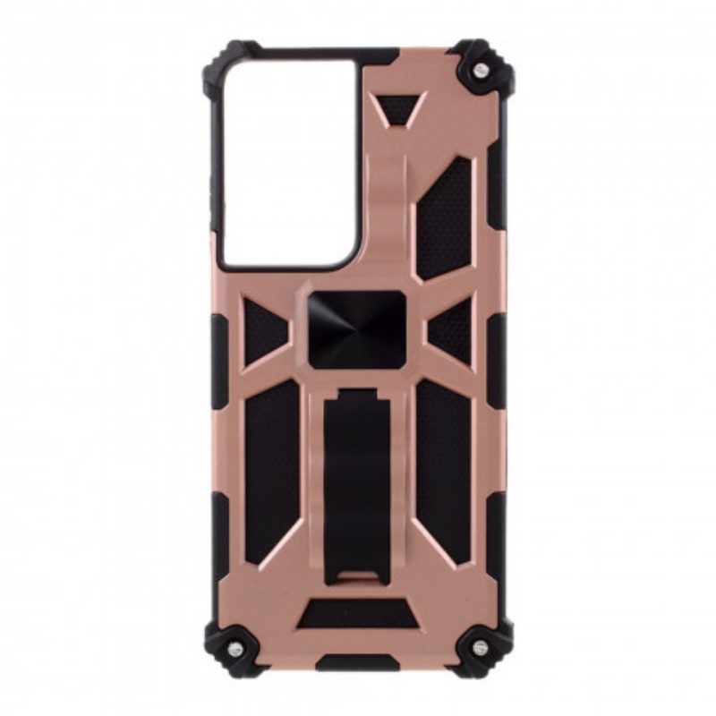 Cover Samsung Galaxy S21 Ultra 5G Supporto Removibile Bicolore