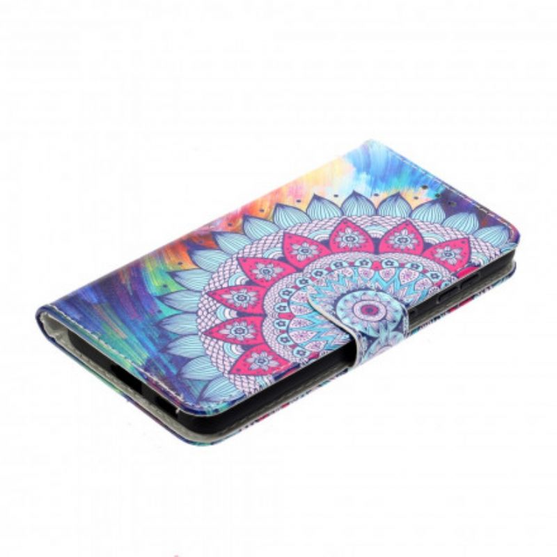 Custodia A Portafoglio Samsung Galaxy S21 Ultra 5G Re Mandala