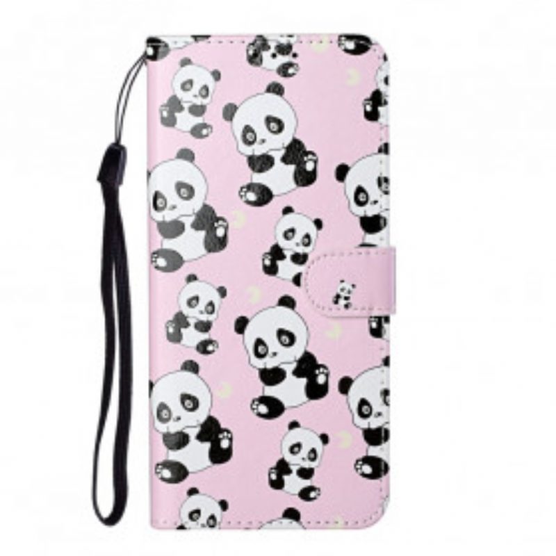 Custodia in pelle Samsung Galaxy S21 Ultra 5G Che Panda