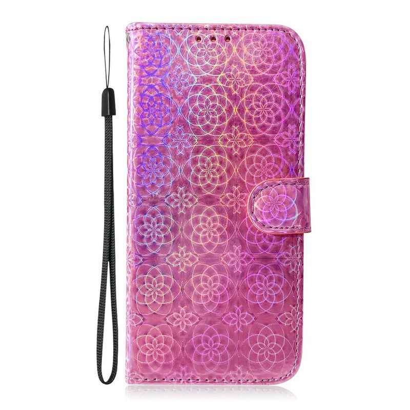 Custodia in pelle Samsung Galaxy S21 Ultra 5G Colore Puro