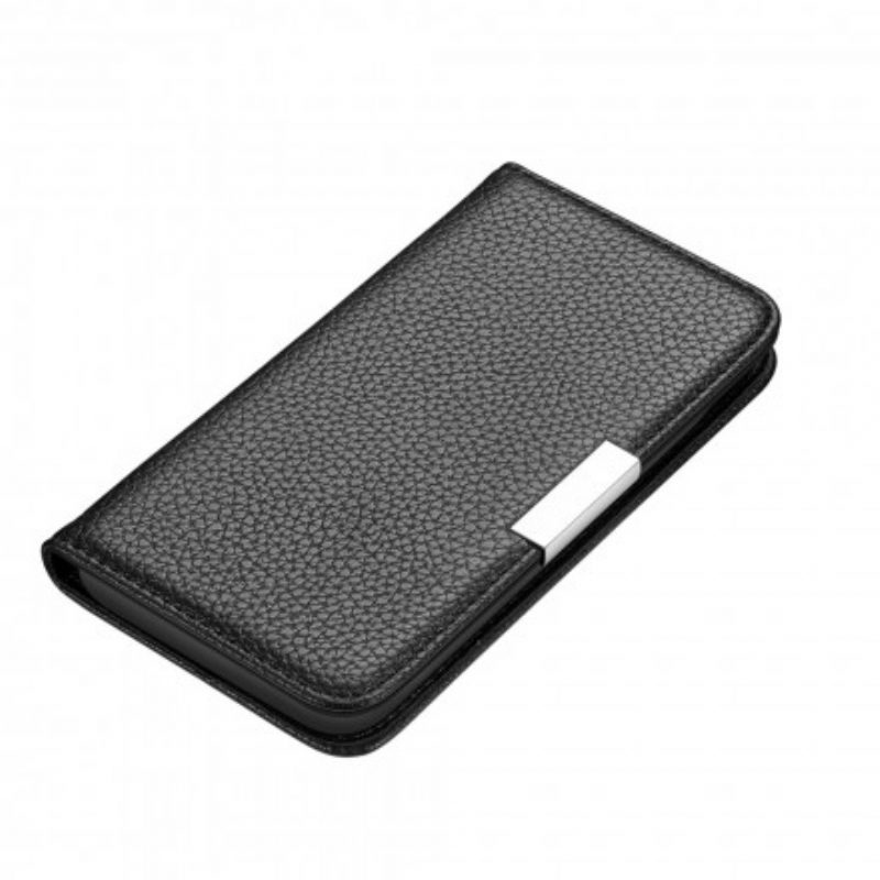 Folio Cover Samsung Galaxy S21 Ultra 5G Custodia in pelle Ecopelle Litchi Ultra Chic