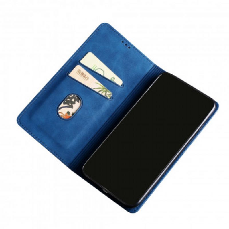 Folio Cover Samsung Galaxy S21 Ultra 5G Custodia in pelle Tocco Di Pelle