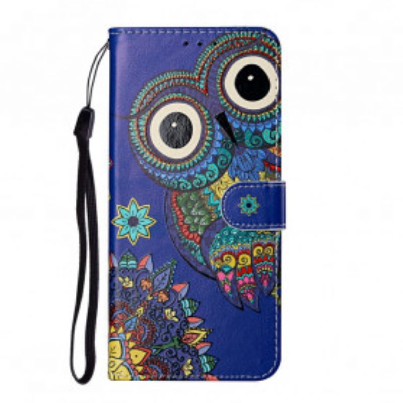 Folio Cover Samsung Galaxy S21 Ultra 5G Gufo In Mandala