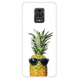 Cover Xiaomi Redmi Note 9S / 9 Pro Ananas Con Gli Occhiali