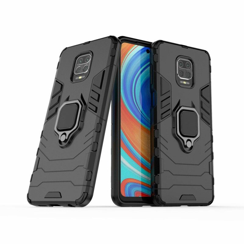 Cover Xiaomi Redmi Note 9S / 9 Pro Anello Resistente