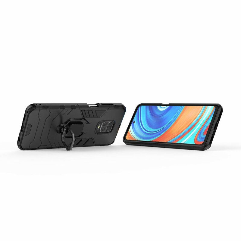 Cover Xiaomi Redmi Note 9S / 9 Pro Anello Resistente