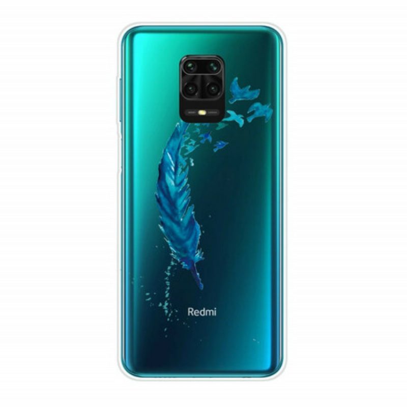 Cover Xiaomi Redmi Note 9S / 9 Pro Bella Piuma Blu