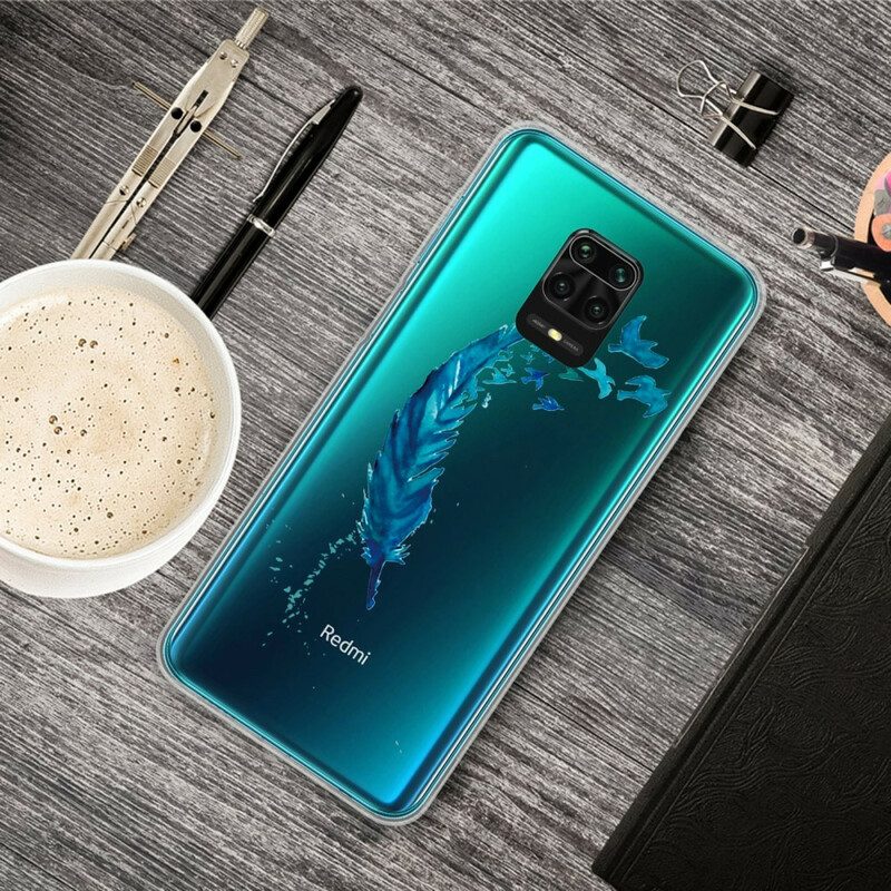 Cover Xiaomi Redmi Note 9S / 9 Pro Bella Piuma Blu