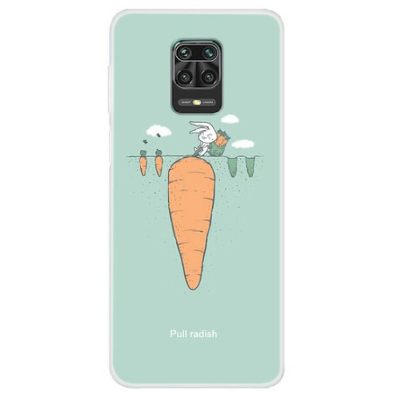 Cover Xiaomi Redmi Note 9S / 9 Pro Coniglio In Giardino