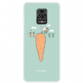 Cover Xiaomi Redmi Note 9S / 9 Pro Coniglio In Giardino