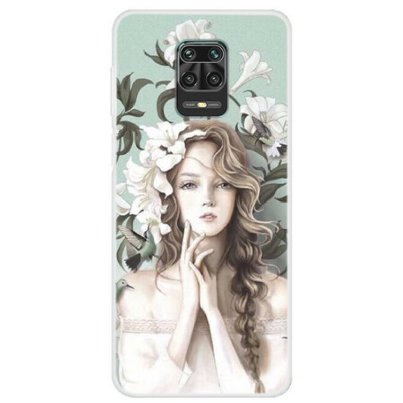 Cover Xiaomi Redmi Note 9S / 9 Pro Donna Fiore