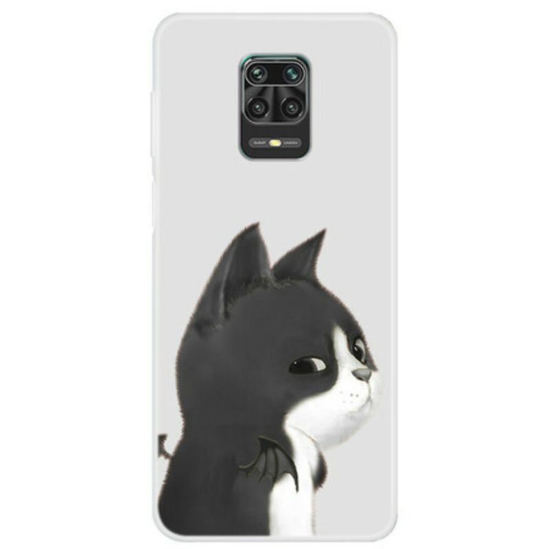 Cover Xiaomi Redmi Note 9S / 9 Pro Gatto Diavolo