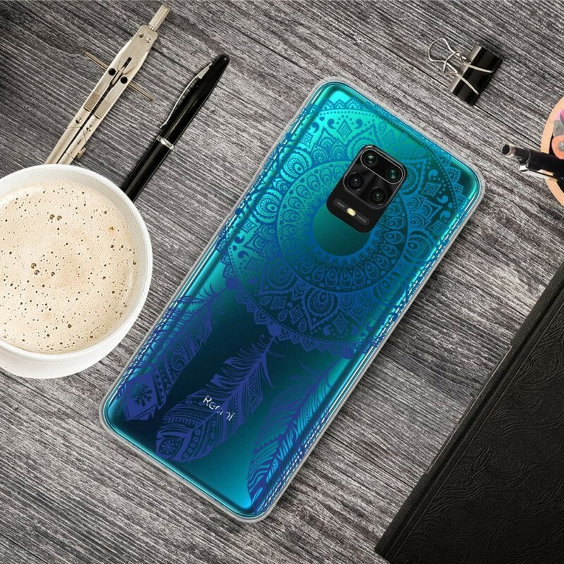 Cover Xiaomi Redmi Note 9S / 9 Pro Mandala A Fiore Singolo