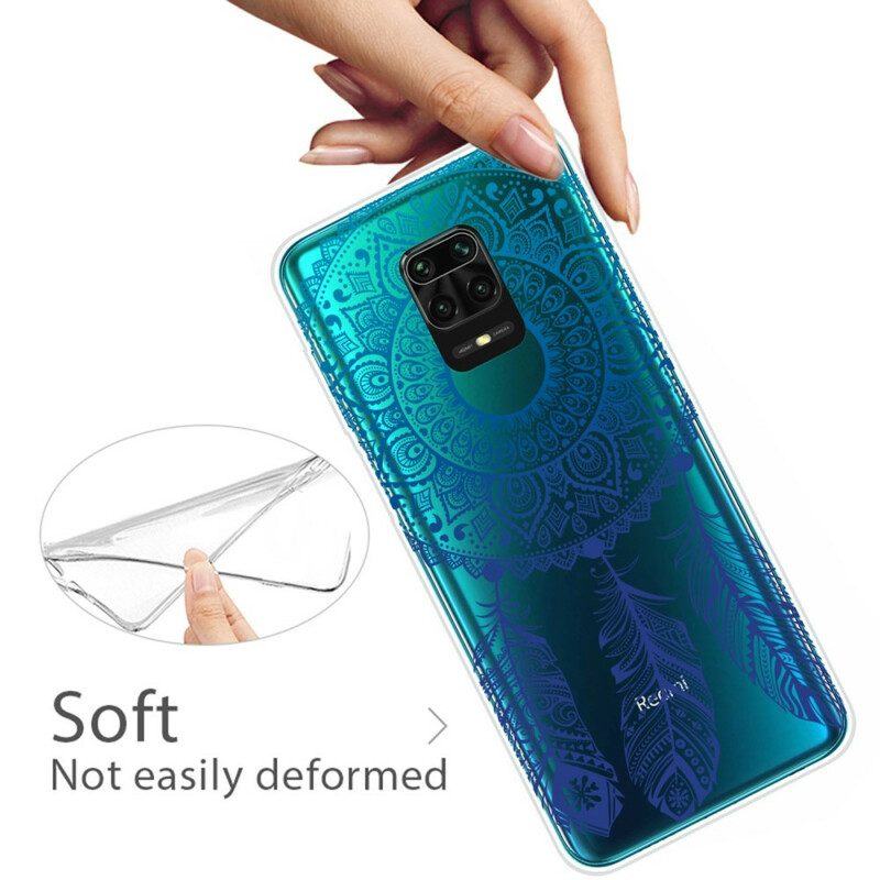 Cover Xiaomi Redmi Note 9S / 9 Pro Mandala A Fiore Singolo