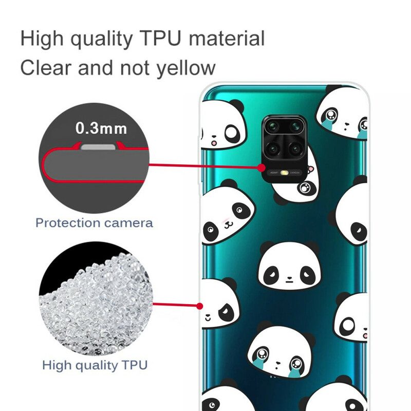 Cover Xiaomi Redmi Note 9S / 9 Pro Panda Sentimentali