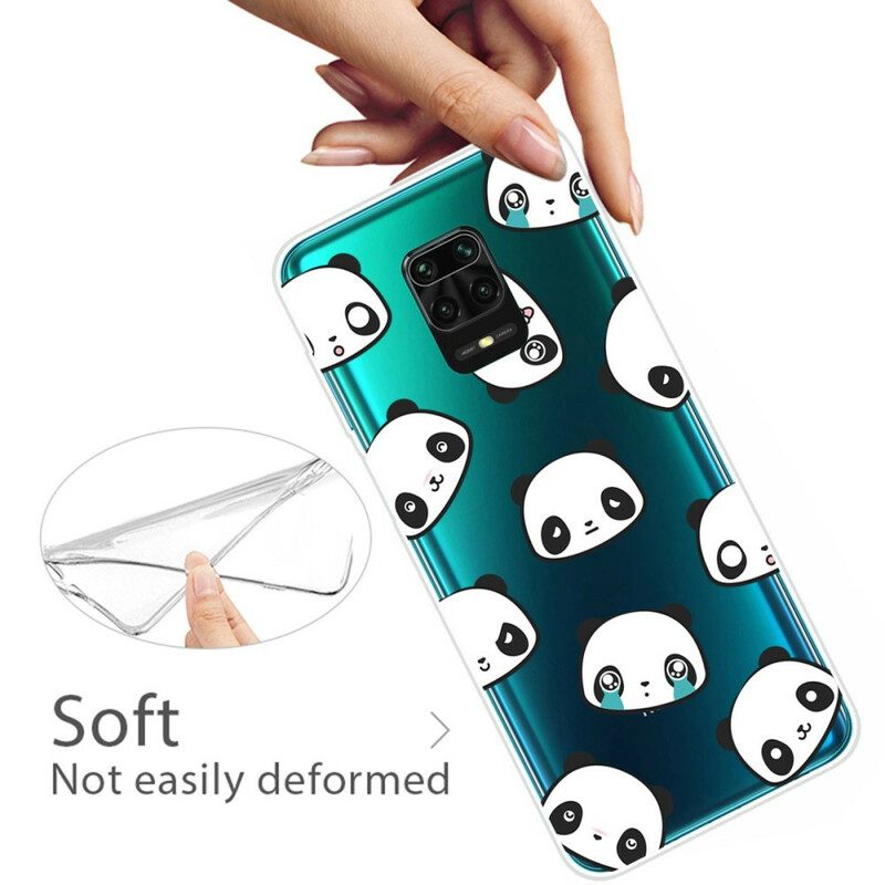 Cover Xiaomi Redmi Note 9S / 9 Pro Panda Sentimentali