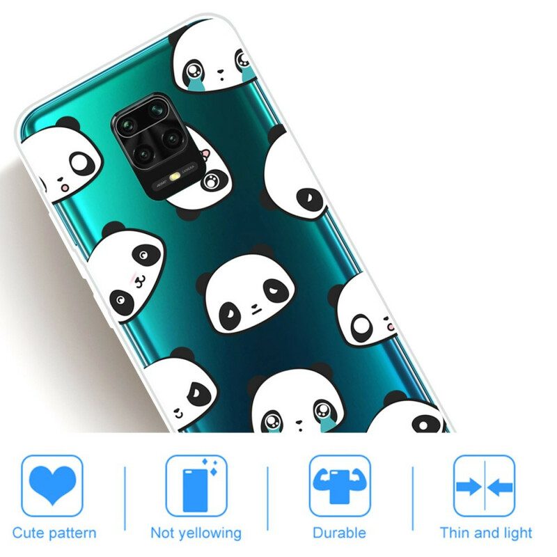 Cover Xiaomi Redmi Note 9S / 9 Pro Panda Sentimentali