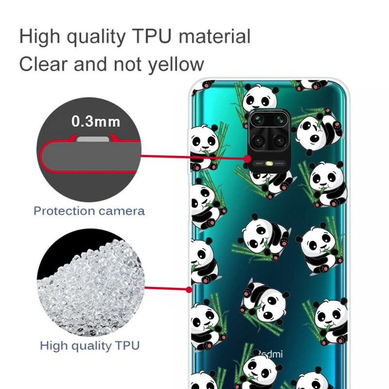 Cover Xiaomi Redmi Note 9S / 9 Pro Piccoli Panda