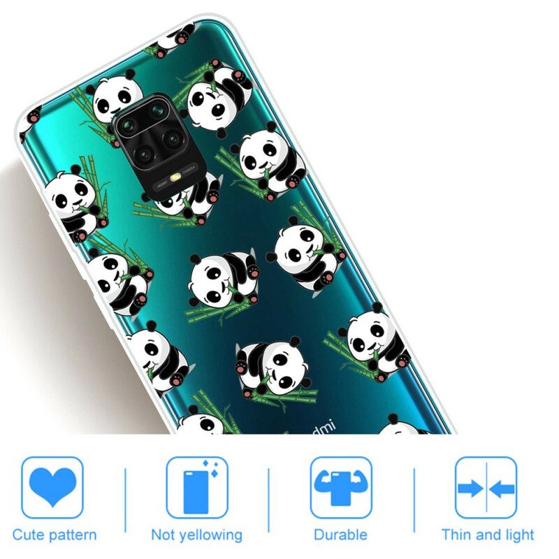 Cover Xiaomi Redmi Note 9S / 9 Pro Piccoli Panda