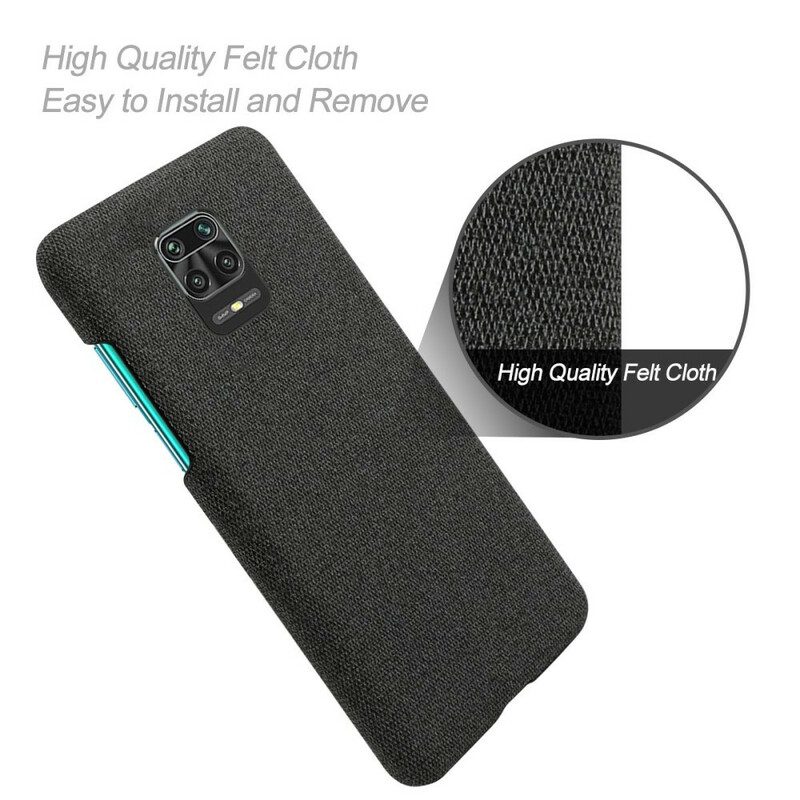 Cover Xiaomi Redmi Note 9S / 9 Pro Tessuto Ksq Chic