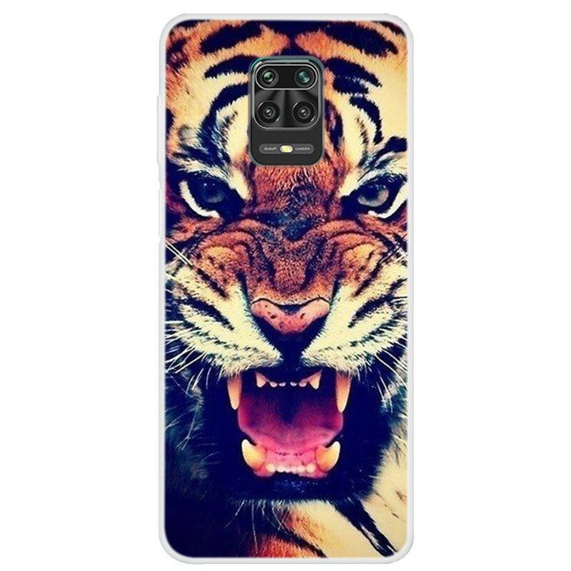 Cover Xiaomi Redmi Note 9S / 9 Pro Tigre Anteriore