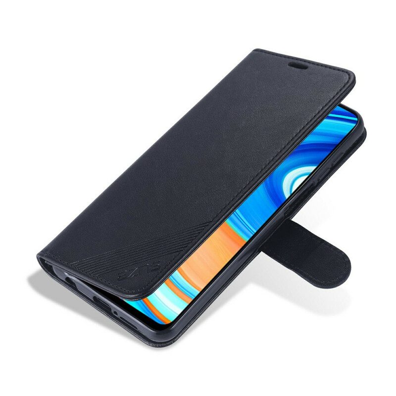 Custodia A Portafoglio Xiaomi Redmi Note 9S / 9 Pro Azns Ecopelle