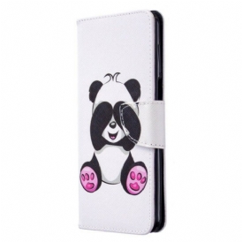 Custodia A Portafoglio Xiaomi Redmi Note 9S / 9 Pro Divertimento Panda