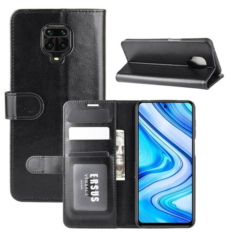 Custodia in pelle Xiaomi Redmi Note 9S / 9 Pro Classico Effetto Pelle