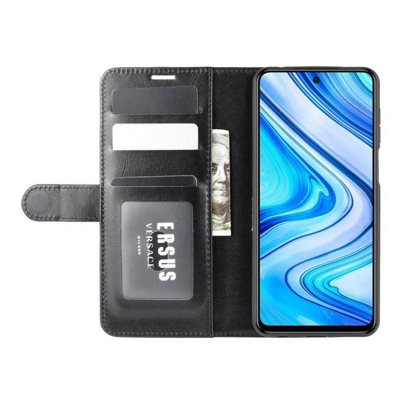 Custodia in pelle Xiaomi Redmi Note 9S / 9 Pro Classico Effetto Pelle