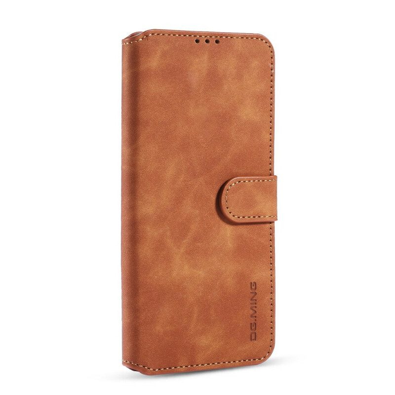 Custodia in pelle Xiaomi Redmi Note 9S / 9 Pro Dg.ming Retro