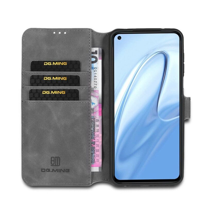 Custodia in pelle Xiaomi Redmi Note 9S / 9 Pro Dg.ming Retro