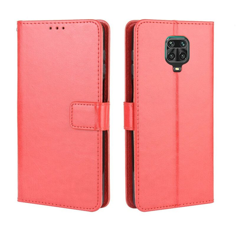 Custodia in pelle Xiaomi Redmi Note 9S / 9 Pro Ecopelle Appariscente