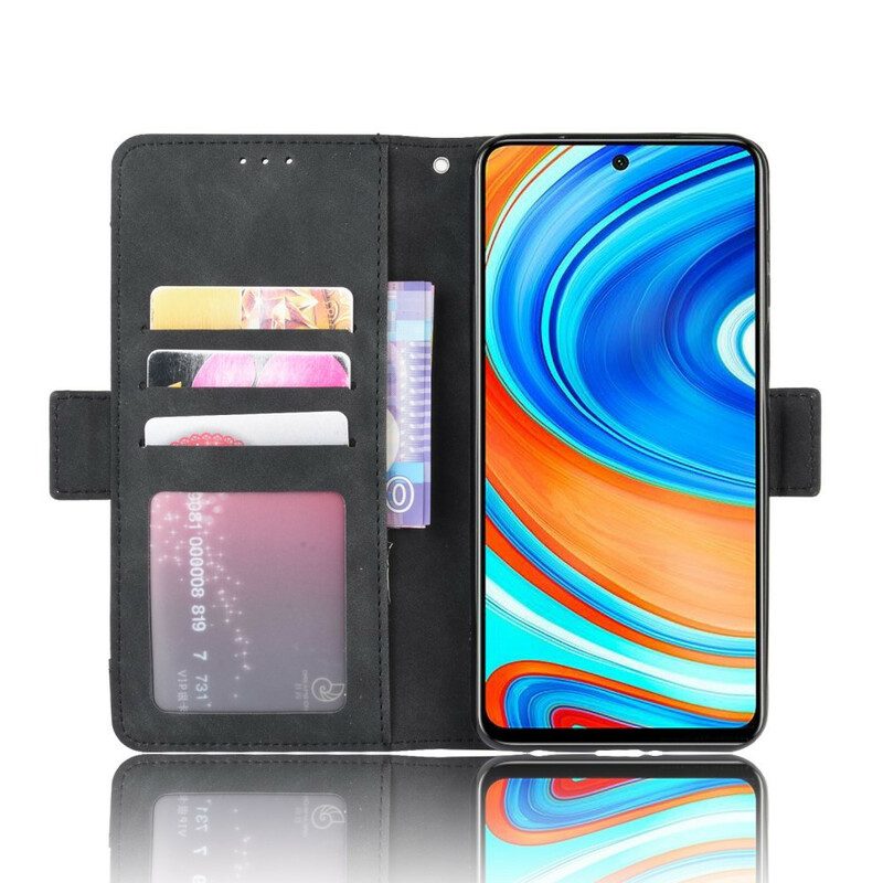 Custodia in pelle Xiaomi Redmi Note 9S / 9 Pro Multi-carte