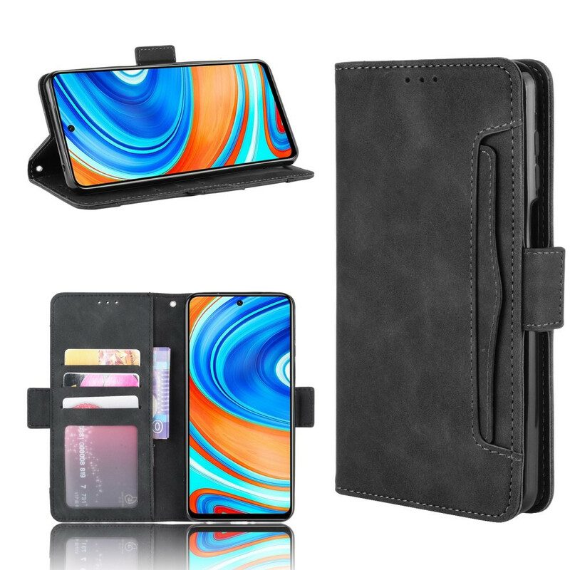 Custodia in pelle Xiaomi Redmi Note 9S / 9 Pro Multi-carte