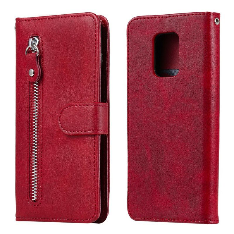 Custodia in pelle Xiaomi Redmi Note 9S / 9 Pro Portafoglio