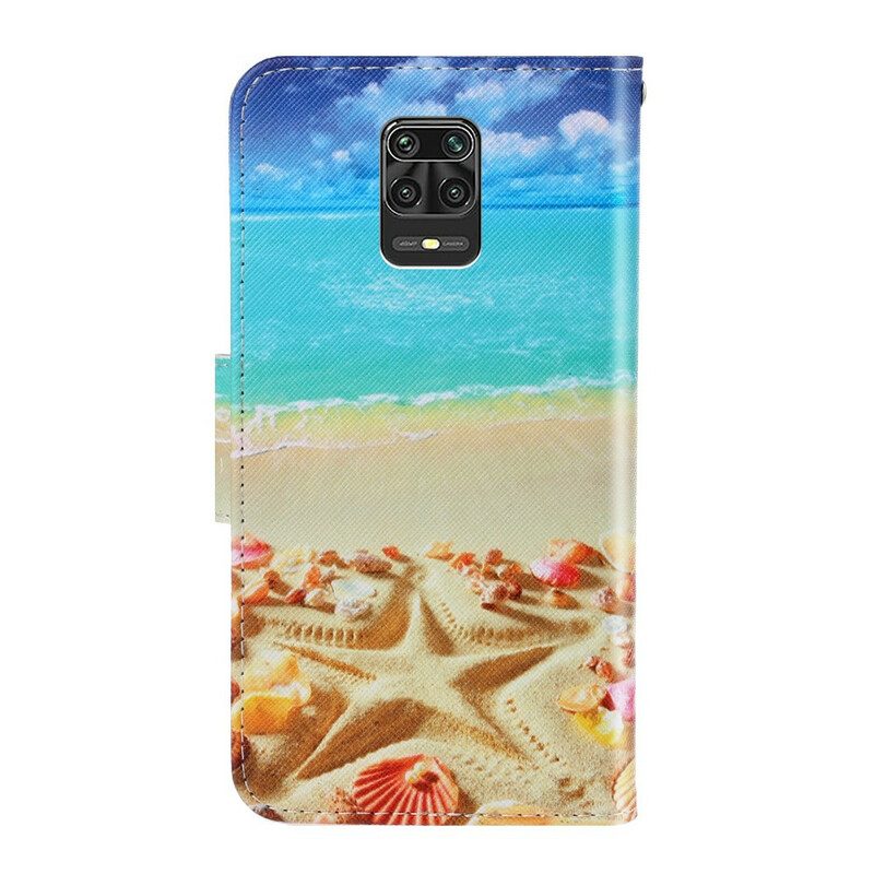 Custodia in pelle Xiaomi Redmi Note 9S / 9 Pro Spiaggia Del Cordino