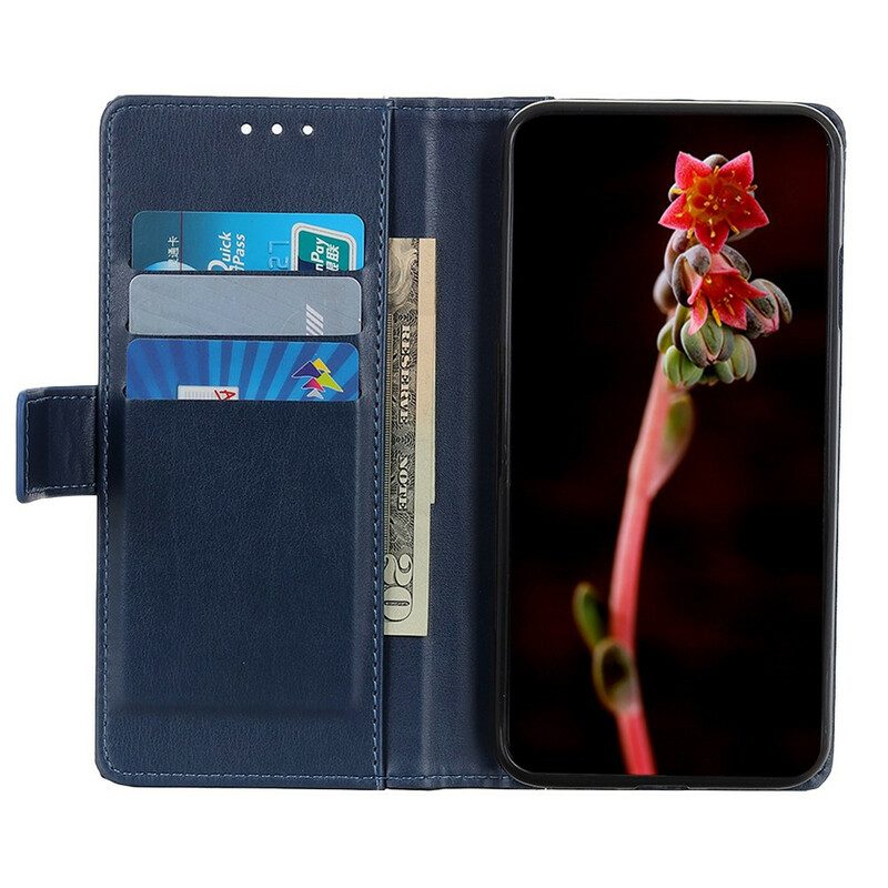 Custodia in pelle Xiaomi Redmi Note 9S / 9 Pro Stile Pelle Crosta