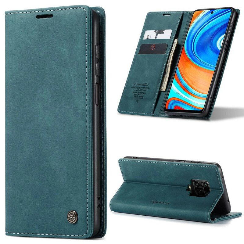 Folio Cover Xiaomi Redmi Note 9S / 9 Pro Custodia in pelle Caseme Ecopelle