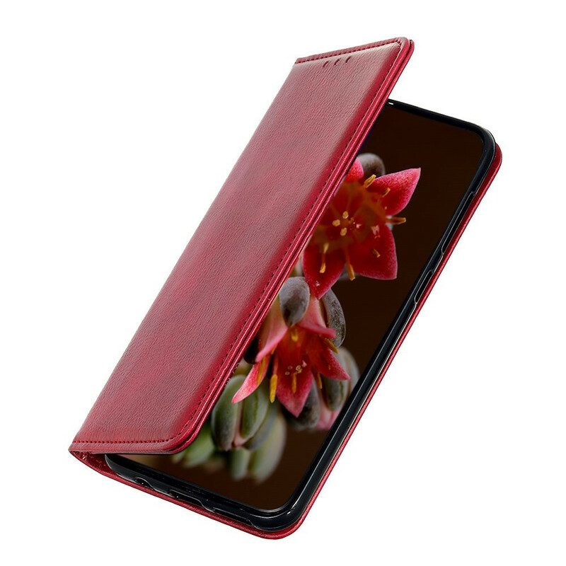 Folio Cover Xiaomi Redmi Note 9S / 9 Pro Custodia in pelle Pelle Crosta Eleganza