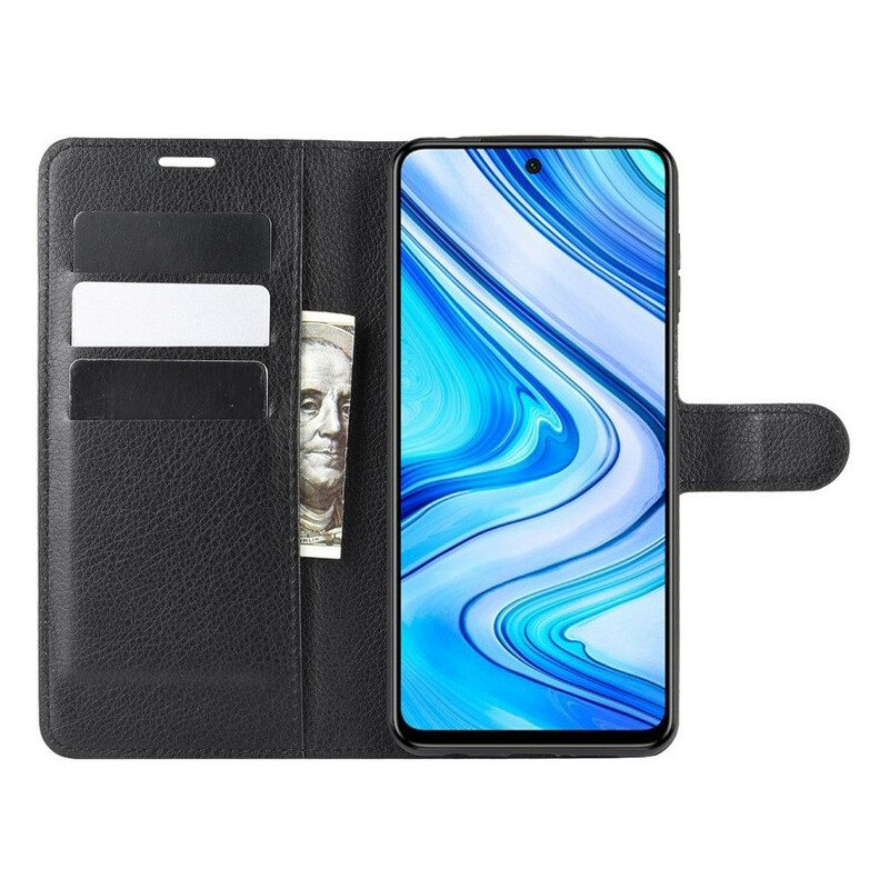 Folio Cover Xiaomi Redmi Note 9S / 9 Pro Ecopelle Classica