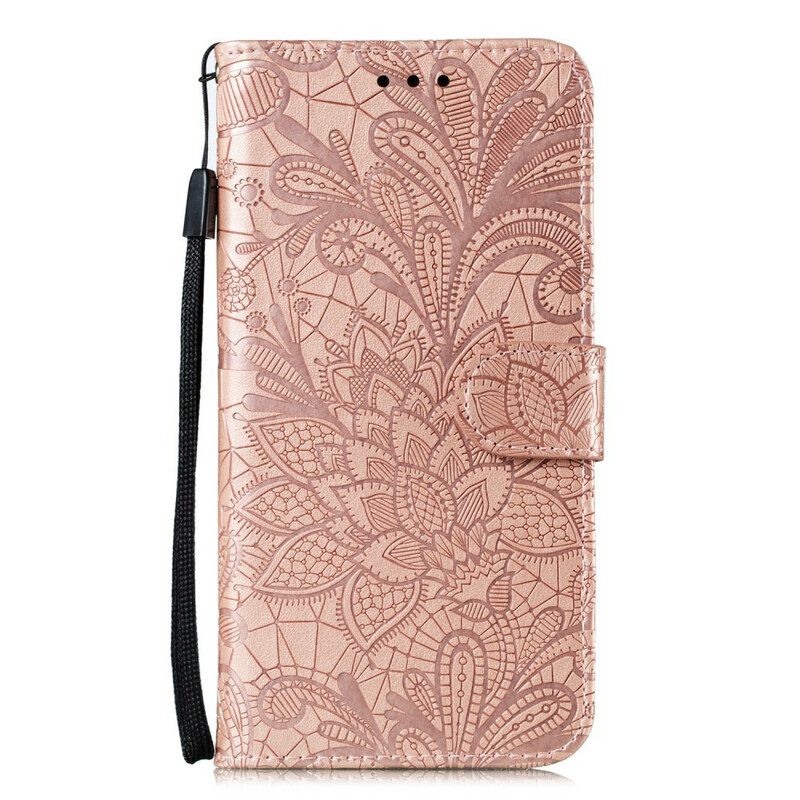 Folio Cover Xiaomi Redmi Note 9S / 9 Pro Fiori Tribali