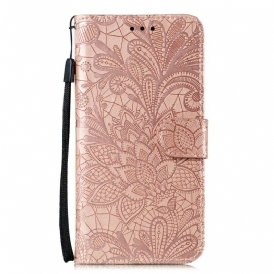 Folio Cover Xiaomi Redmi Note 9S / 9 Pro Fiori Tribali